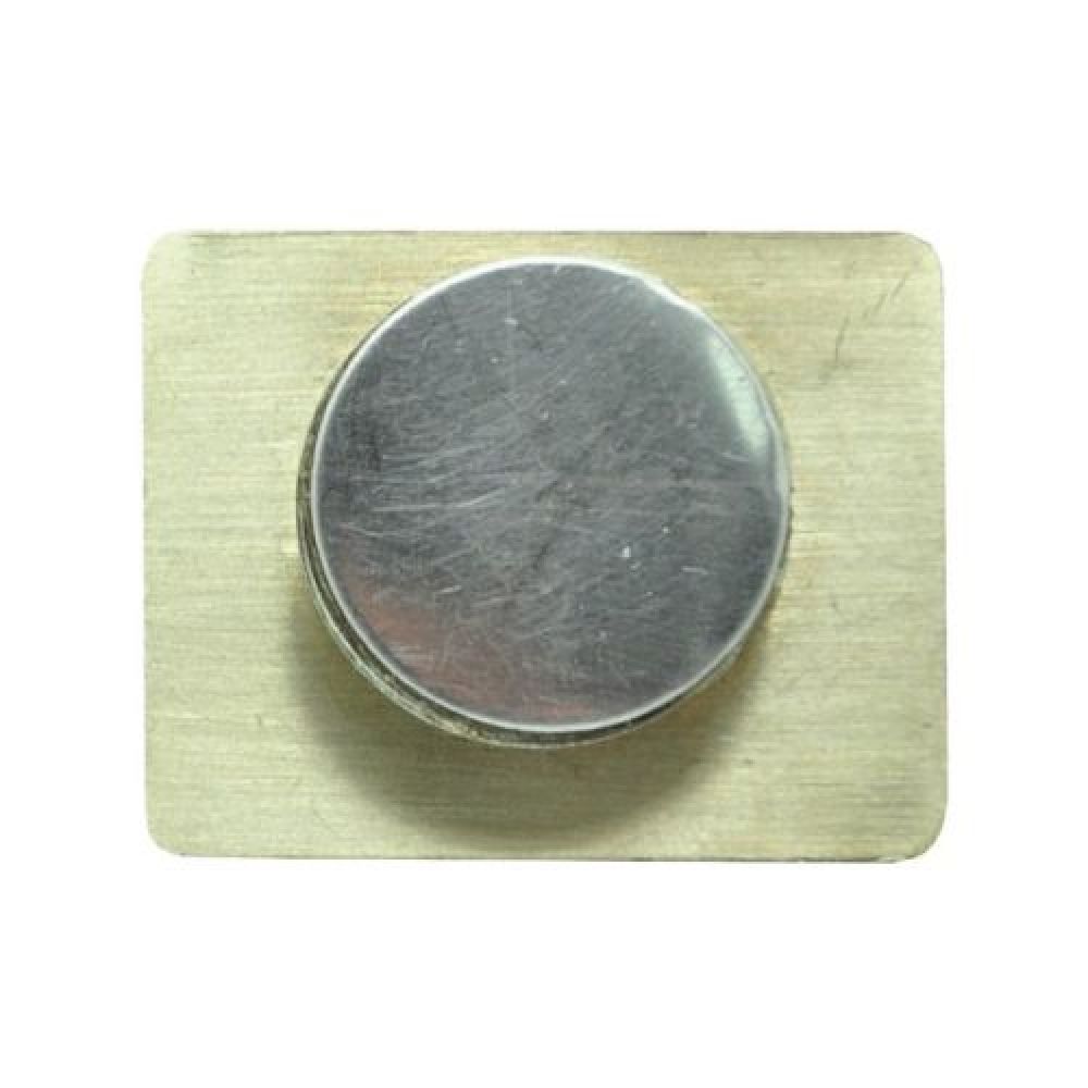 PIN DE METAL CON SILUETA DE 3 X 2 CM. IMPRESIÓN SHINE COLOR Y RESINADO CON TACHUELA   SE ENTREGA EN BOLSA CELOFAN imagen